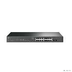 Коммутатор TP-Link TL-SG2218P JetStream Smart с 16 гигабитными портами PoE+ и 2 гигабитными портами SFP, фото4