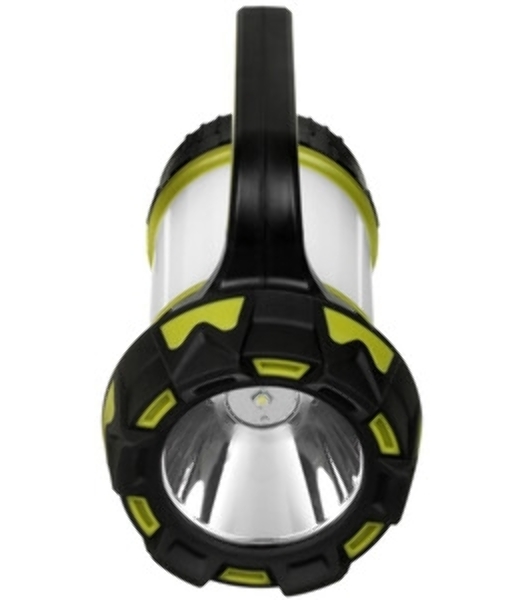 Фонарь акк. Camelion LED5124 черн/зел, USB2.0, Micro USB, Powerbank, 5Вт, 4,4 А-ч, пластик, кор.)
