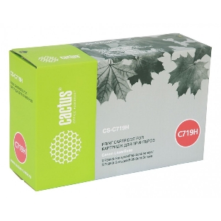 Картридж лазерный Cactus CS-C719H черный (6400 стр.) для Canon MF5840dni-Sensys/MF5880dni; LBP6300i/6650i