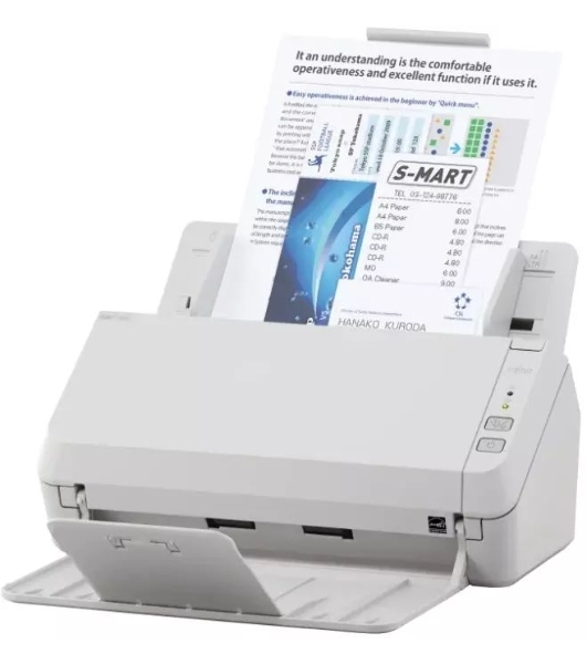 Сканер Fujitsu/Ricoh SP-1130N (PA03811-B021), (А4, 30/60 стр. в мин. двусторонний, ADF 50 листов), белый