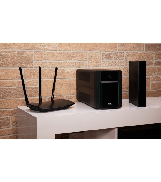 Источник бесперебойного питания APC Back-UPS BX1200MI-GR, 1200ВА / 650Вт / 4 EURO