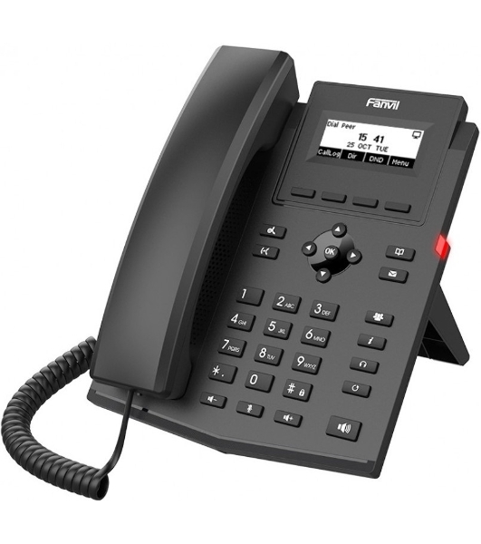 Телефон IP Fanvil X301G черный