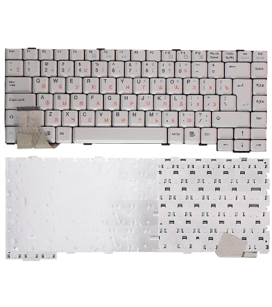 Клавиатура для ноутбука Packard Bell 7521 6020 6021 серая