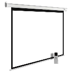 Экран Cactus 360x360 см MotoExpert CS-PSME-360x360-WT 1:1 настенно-потолочный рулонный белый (моторизованный привод), фото 1