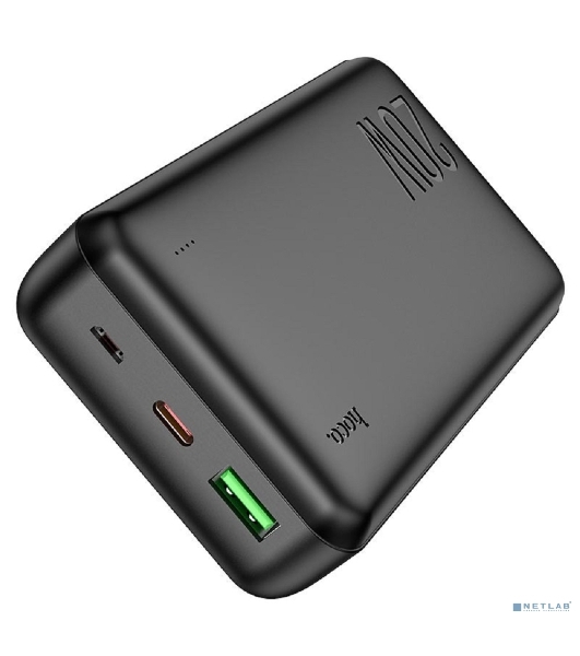 Портативный аккумулятор Hoco J87A 20000mAh, 3A, черный (61033)