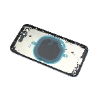 Задняя крышка (корпус) в сборе с рамкой для Apple iPhone SE3 черный, фото 1