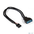 Кабель-переходник USB 2.0-USB 3.0 ExeGate EX-CC-U3U2-0.15 (9pin(F)/19pin(M), 0,15м), фото4