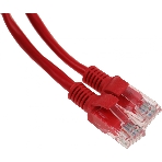 Патч-корд UTP Cablexpert cat.5e, 1м, литой, многожильный, красный, фото6