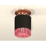 Светильник Ambrella Light XS7402123 SBK/PPG черный песок/золото розовое полированное MR16 GU5.3 (N7930, C7402, N7193), фото3