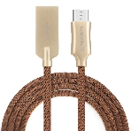 Кабель Crown USB - microUSB CMCU-3132M brown, фото2