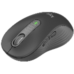 Мышь беспроводная Logitech Signature M650 L черный, 4000 dpi, радиоканал, Bluetooth, USB, кнопки - 5, фото13
