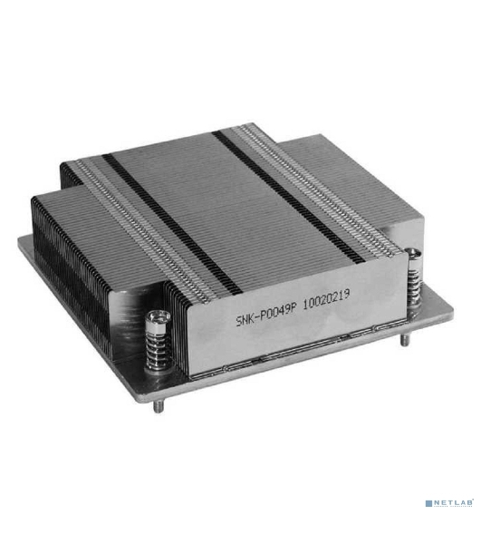 Радиатор Supermicro SNK-P0049P 1U Passive Enhanced Performance CPU Heat Sink for Intel Socket H Series Processors