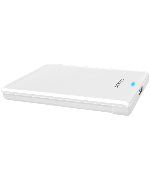 Внешний HDD 2.5' ADATA HV620S, 1TB, USB 3.2 Gen 1 Type-A, 5400 rpm, белый