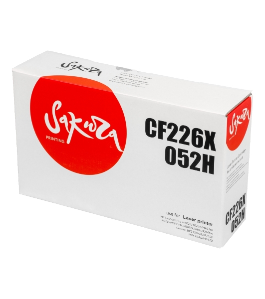 Картридж Sakura CF226X/052H для HP и Canon, черный, 9200 к.