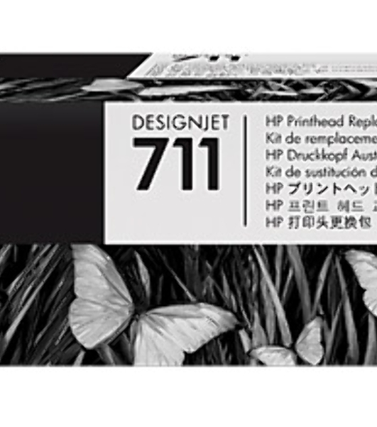 Комплект для замены печатающей головки HP 711 C1Q10A для HP Designjet T120/T520