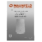 Вытяжка пристенная островная Maunfeld Box Push 40 белый, 40 см, 1000 куб. м/ч, 60 дБ, фото5