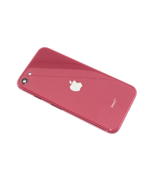 Задняя крышка (корпус) в сборе с рамкой для Apple iPhone SE3 красный