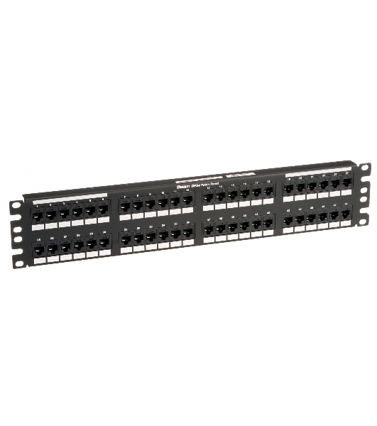 Патч-панель Panduit (DP485E88TGY) 19' 48хRJ45 кат.5E
