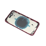 Задняя крышка (корпус) в сборе с рамкой для Apple iPhone SE3 красный, фото 1