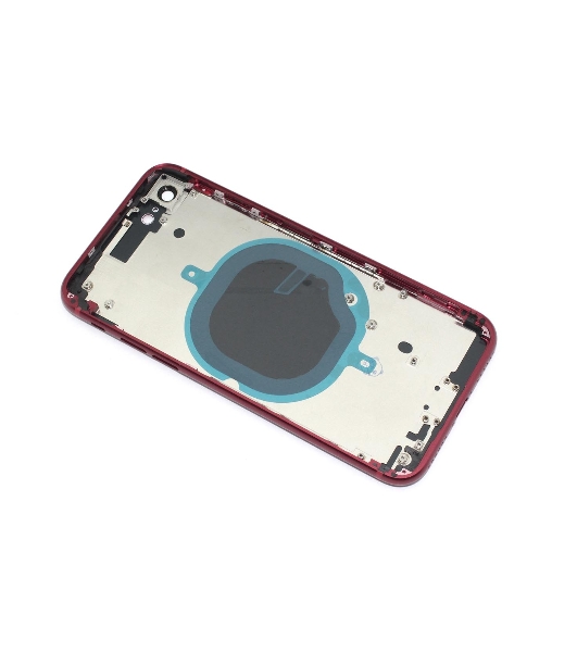 Задняя крышка (корпус) в сборе с рамкой для Apple iPhone SE3 красный