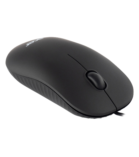 Мышь проводная Acer OMW122 черный, 1200 dpi, USB, кнопки - 3