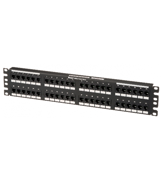 Патч-панель Panduit (DP485E88TGY) 19' 48хRJ45 кат.5E