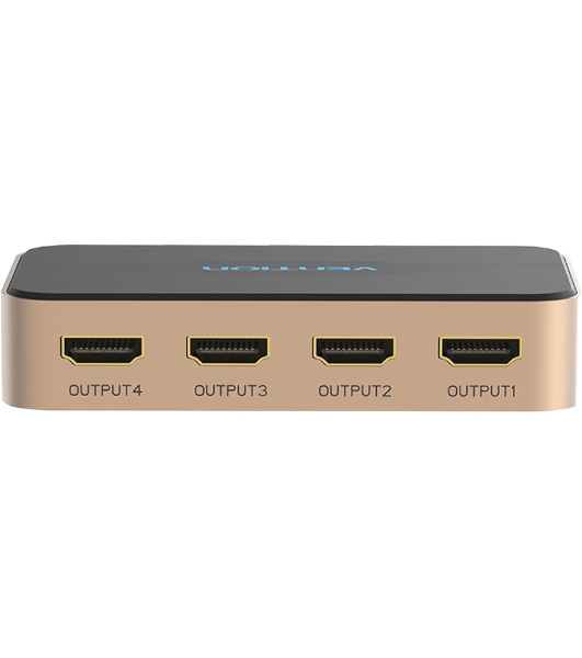 Разветвитель - сплиттер Vention HDMI 19F/4x19F на 4 монитора ACCG0