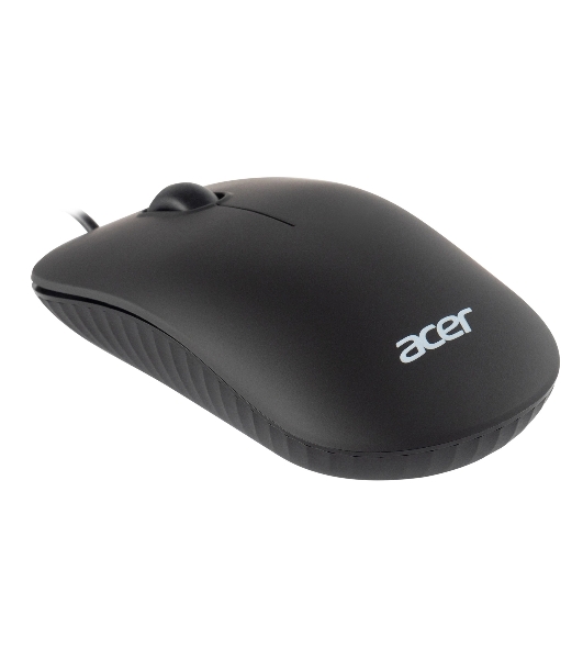 Мышь проводная Acer OMW122 черный, 1200 dpi, USB, кнопки - 3