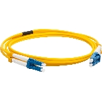 Кабель Патч-корд LANMASTER LAN-2LC-2LC/SU-1.0 2x9/125 OS1/OS2 LC дуплекс-LC дуплекс 1м LSZH оранжевый, фото 1