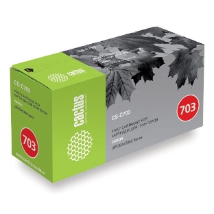 Картридж лазерный Cactus CS-C703 черный (2000 стр.) для Canon LBP2900/LBP3000