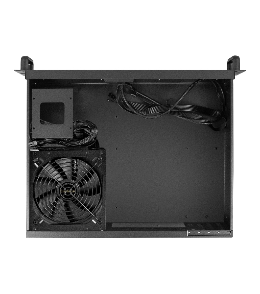 Серверный корпус ExeGate Pro 2U350-33, RM 19', высота 2U, глубина 350, БП 1100RADS, 2*USB+1* USB3.0