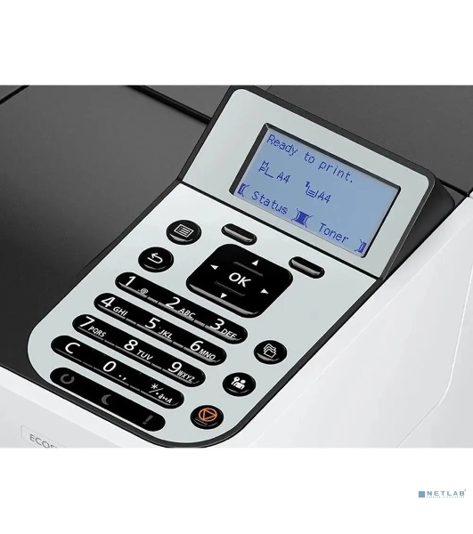 Принтер лазерный Kyocera PA5000x (110C0X3NL0), A4, ч/б, печ. до 50 стр/мин., 1200 x 1200 dpi, USB, RJ-45, Air Print, Mopria