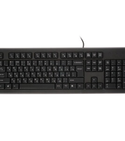 Комплект клавиатура+мышь A4Tech KR-8520D проводной, USB, 1200 DPI, чёрный