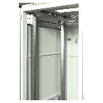 Шкаф коммутационный ЦМО ШТК-М-18.6.6-1ААА 18U 600x600 мм пер. дв. стекл задн. дв. стал. лист 2 бок. пан. направл. под закл. гайки 270 кг серый, фото8