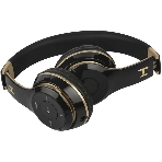 Беспроводные/проводные наушники Harper HB-213 черный/золотой, накладные, Bluetooth + проводной, до 5 ч, фото3