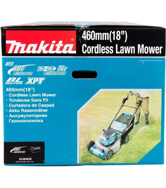 Газонокосилка аккумуляторная Makita DLM462Z, 18 В, 0 Ач