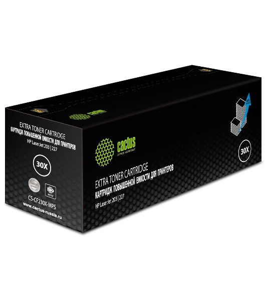 Картридж лазерный Cactus CS-CF230X-MPS черный (5000стр.) для HP LJ 203/227