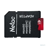 Флеш карта MicroSD card Netac P500 Extreme Pro 32Gb, retail version w/SD adapter, фото7