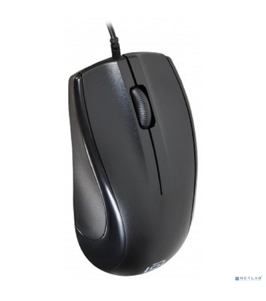 Мышь проводная Oklick 185M черный, 1200 dpi, USB, кнопки - 3