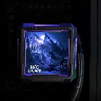 Водяное охлаждение для процессора Thermalright Frozen Warframe Pro 360 черный ARGb (360мм, черный, ARGb/Fans: 3x120мм, 70.84CFM, 29.8dBA, 2000RPM/Pump height 60мм, 23dBA, 3000RPM, Rad thickness 27mm/S: 1200, 1700, 1851, 2011, 2066, 115X, AM4, AM5), фото10