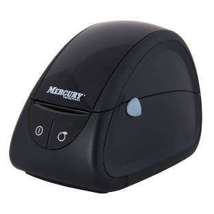 Принтер наклеек Mertech MPRINT LP80 EVA прямая термопечать, 203 dpi, 100 мм/сек, RS-232, USB, черный