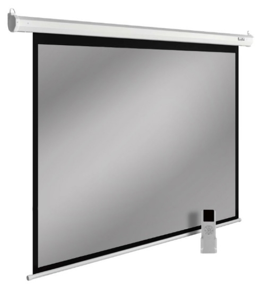 Экран Cactus 150x200 см SIlverMotoExpert CS-PSSME-200X150-DG 4:3 настенно-потолочный рулонный темно-серый (моторизованный привод)