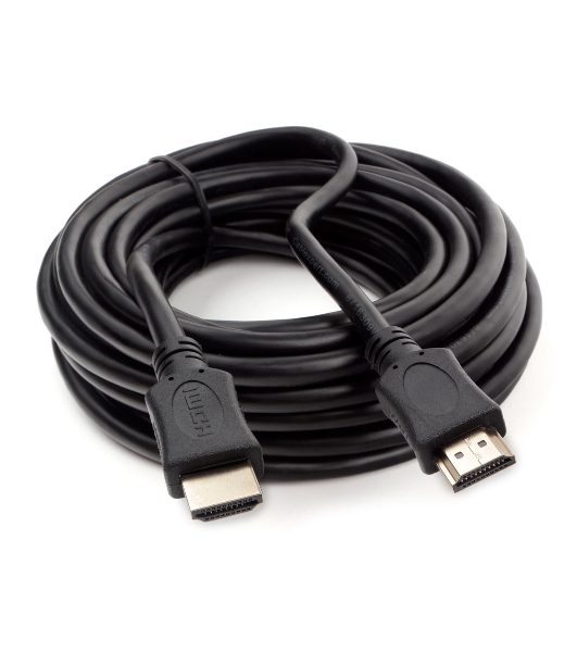 Кабель HDMI Cablexpert CC-HDMI4L-7.5M, 7.5м, v2.0, 19M/19M, серия Light, черный, позол.разъемы, экран, пакет