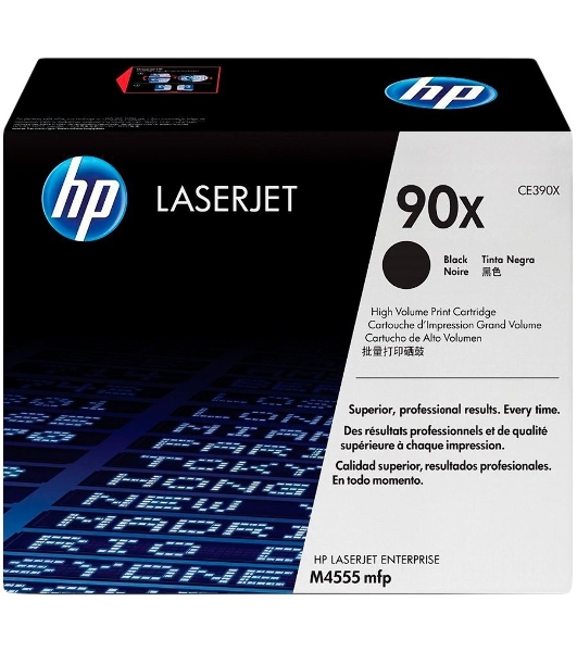 Картридж лазерный HP CE390X черный LJ M4555MFP/LJ 602/LJ 603 (24 000 стр)
