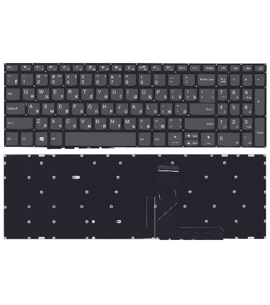 Клавиатура для ноутбука Lenovo IdeaPad 320-15ABR 520-15IKB черная