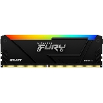 Оперативная память Kingston Fury Beast, DDR4, 16GB (1x16GB), 3600MHz, CL18, DIMM, с радиатором, RGB, черный, фото8