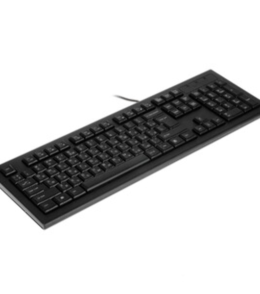 Комплект клавиатура+мышь A4Tech KR-8520D проводной, USB, 1200 DPI, чёрный