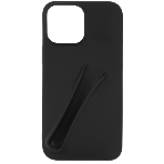 Чехол (клип-кейс) BoraSCO Silicone Case для Apple iPhone 13 Pro Max черный (матовый), фото5