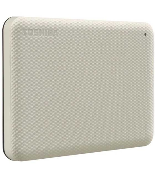 Внешний HDD 2.5' Toshiba Canvio Advance, 4TB, USB 3.2 Gen 1 Type-A, 5400 rpm, белый