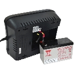 Источник бесперебойного питания Powercom Back-UPS SPIDER, Line-Interactive, LCD, AVR, 1100VA/605W, Schuko, USB, черный (1452054), фото 1